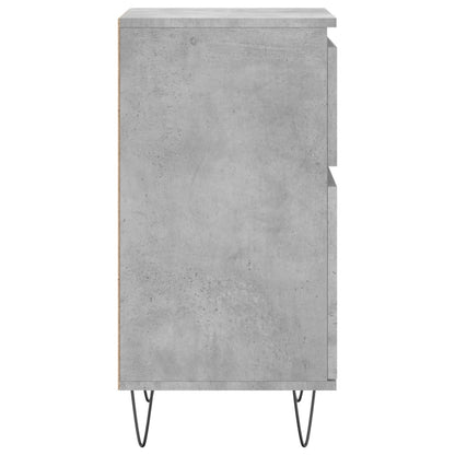 Credenze 2 pz Grigio Cemento 40x35x70 cm in Legno Multistrato - homemem39