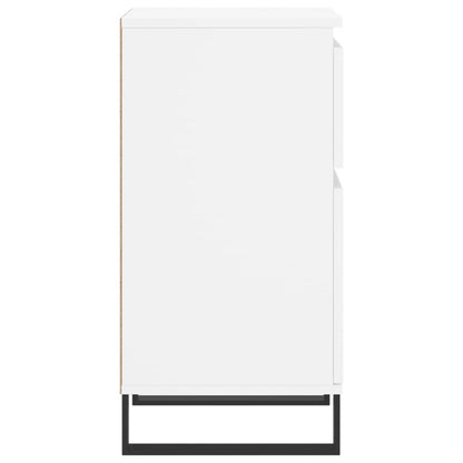 Credenza Bianca 40x35x70 cm in Legno Multistrato - homemem39