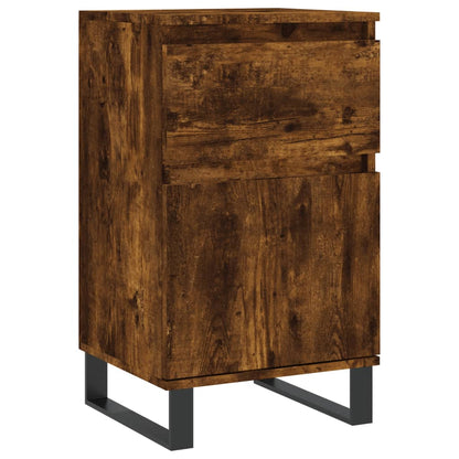 Credenza Rovere Fumo 40x35x70 cm in Legno Multistrato - homemem39