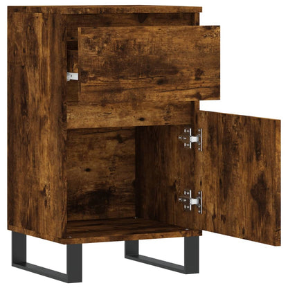 Credenza Rovere Fumo 40x35x70 cm in Legno Multistrato - homemem39