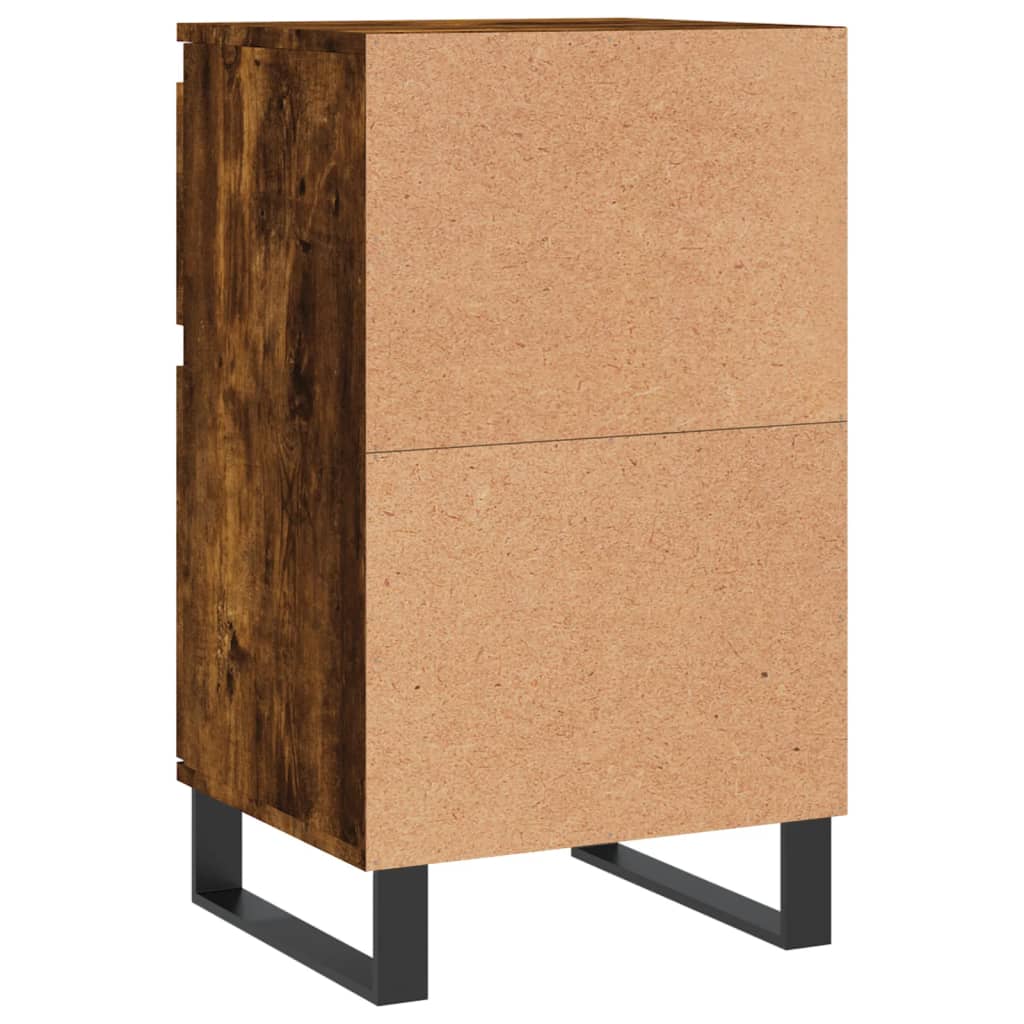 Credenza Rovere Fumo 40x35x70 cm in Legno Multistrato - homemem39