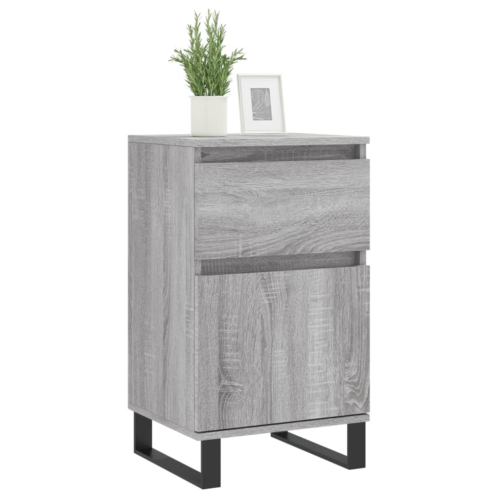 Credenza Grigio Sonoma 40x35x70 cm in Legno Multistrato - homemem39