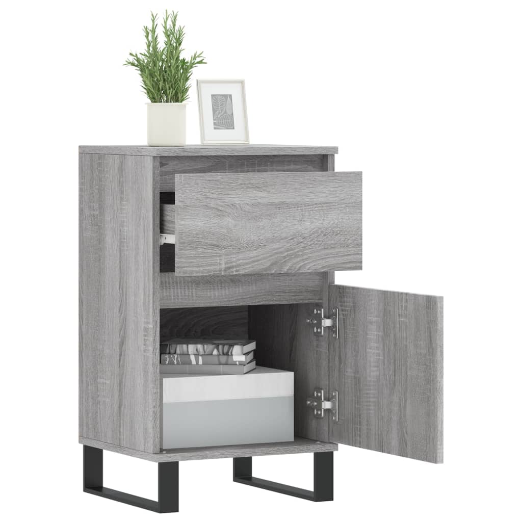 Credenza Grigio Sonoma 40x35x70 cm in Legno Multistrato | homemem39