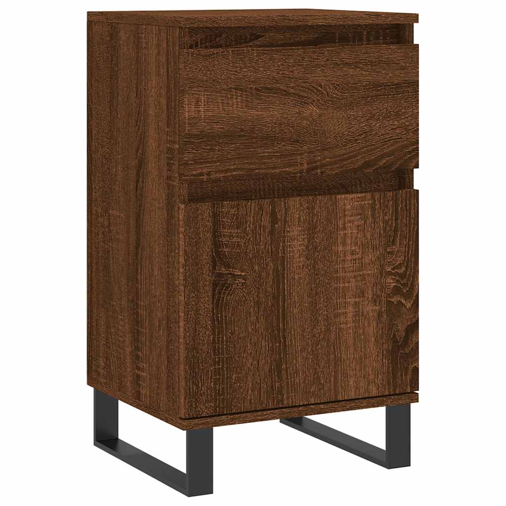 Credenze 2 pz Rovere Marrone 40x35x70 cm in Legno Multistrato | homemem39