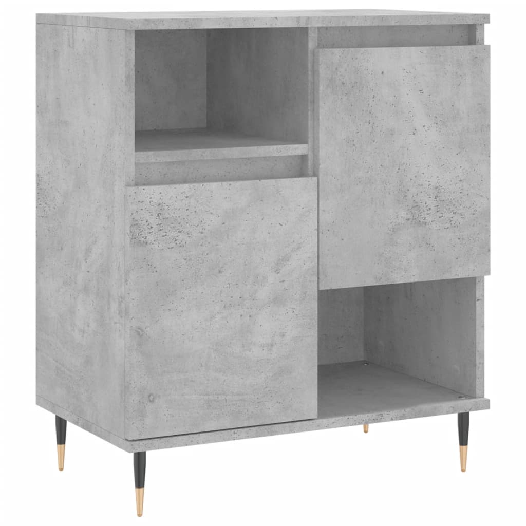 Credenza Grigio Cemento 60x35x70 cm in Legno Multistrato | homemem39