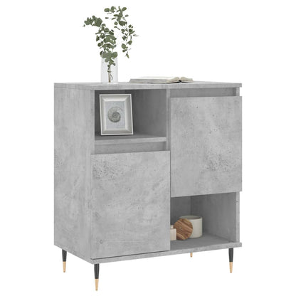 Credenza Grigio Cemento 60x35x70 cm in Legno Multistrato | homemem39