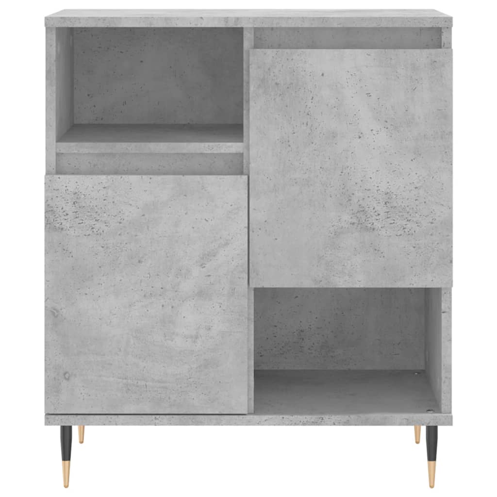 Credenza Grigio Cemento 60x35x70 cm in Legno Multistrato | homemem39