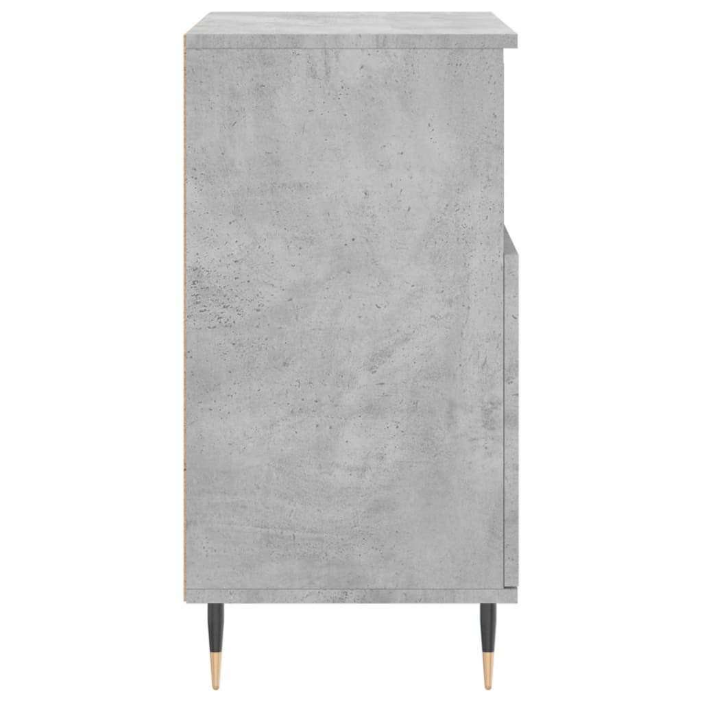 Credenza Grigio Cemento 60x35x70 cm in Legno Multistrato | homemem39