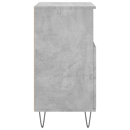 Credenza Grigio Cemento 60x35x70 cm in Legno Multistrato | homemem39