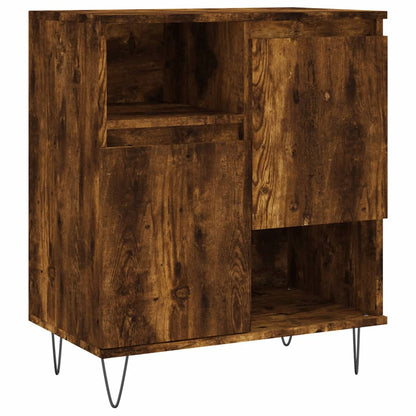 Credenza Rovere Fumo 60x35x70 cm in Legno Multistrato - homemem39