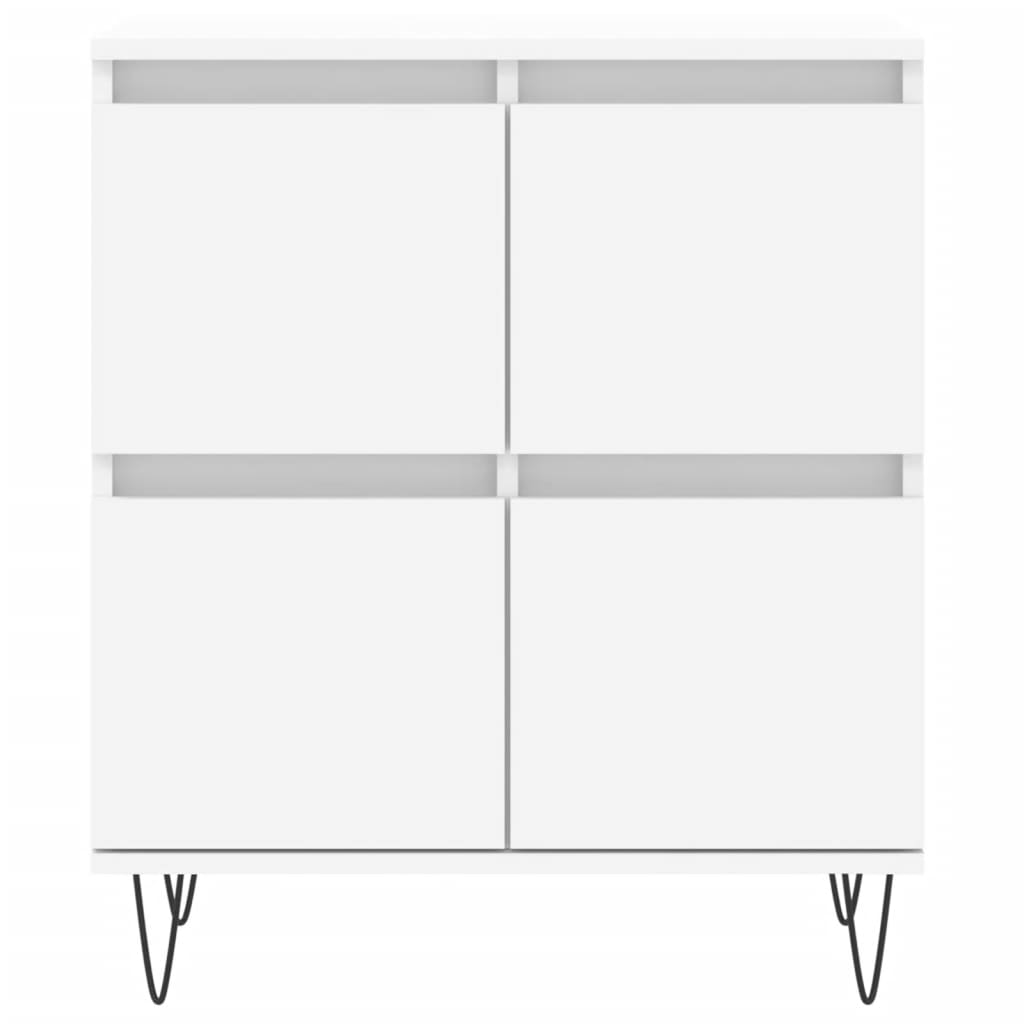 Credenza Bianca 60x35x70 cm in Legno Multistrato - homemem39