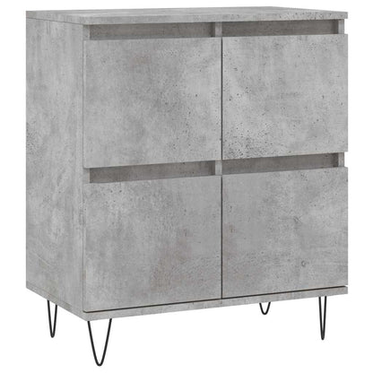 Credenza Grigio Cemento 60x35x70 cm in Legno Multistrato | homemem39