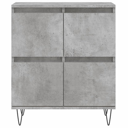 Credenza Grigio Cemento 60x35x70 cm in Legno Multistrato - homemem39