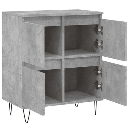 Credenza Grigio Cemento 60x35x70 cm in Legno Multistrato | homemem39