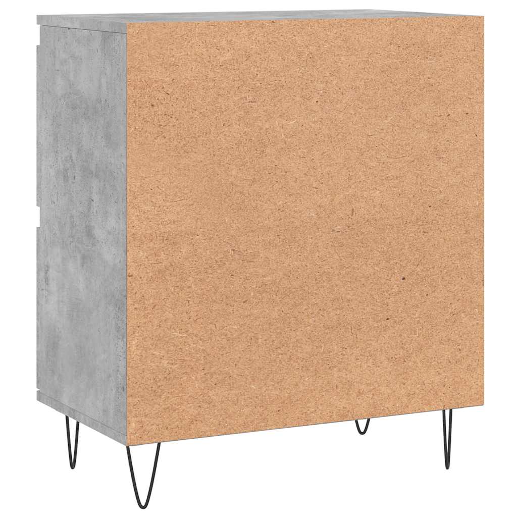 Credenza Grigio Cemento 60x35x70 cm in Legno Multistrato | homemem39