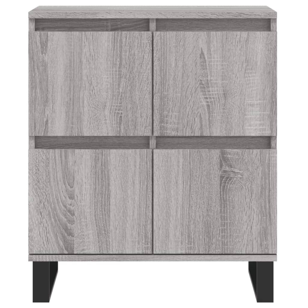 Credenza Grigio Sonoma 60x35x70 cm in Legno Multistrato - homemem39