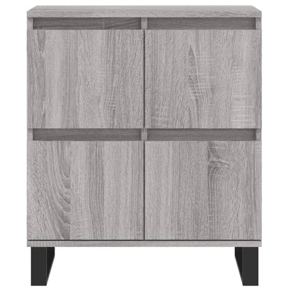 Credenza Grigio Sonoma 60x35x70 cm in Legno Multistrato - homemem39