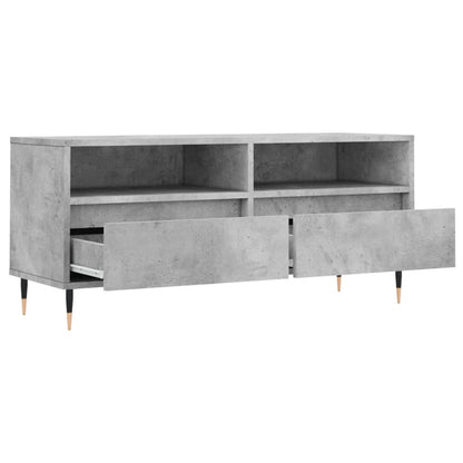 Mobile per TV Grigio Cemento 100x34,5x44,5 cm Legno Multistrato - homemem39