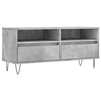 Mobile per TV Grigio Cemento 100x34,5x44,5 cm Legno Multistrato - homemem39
