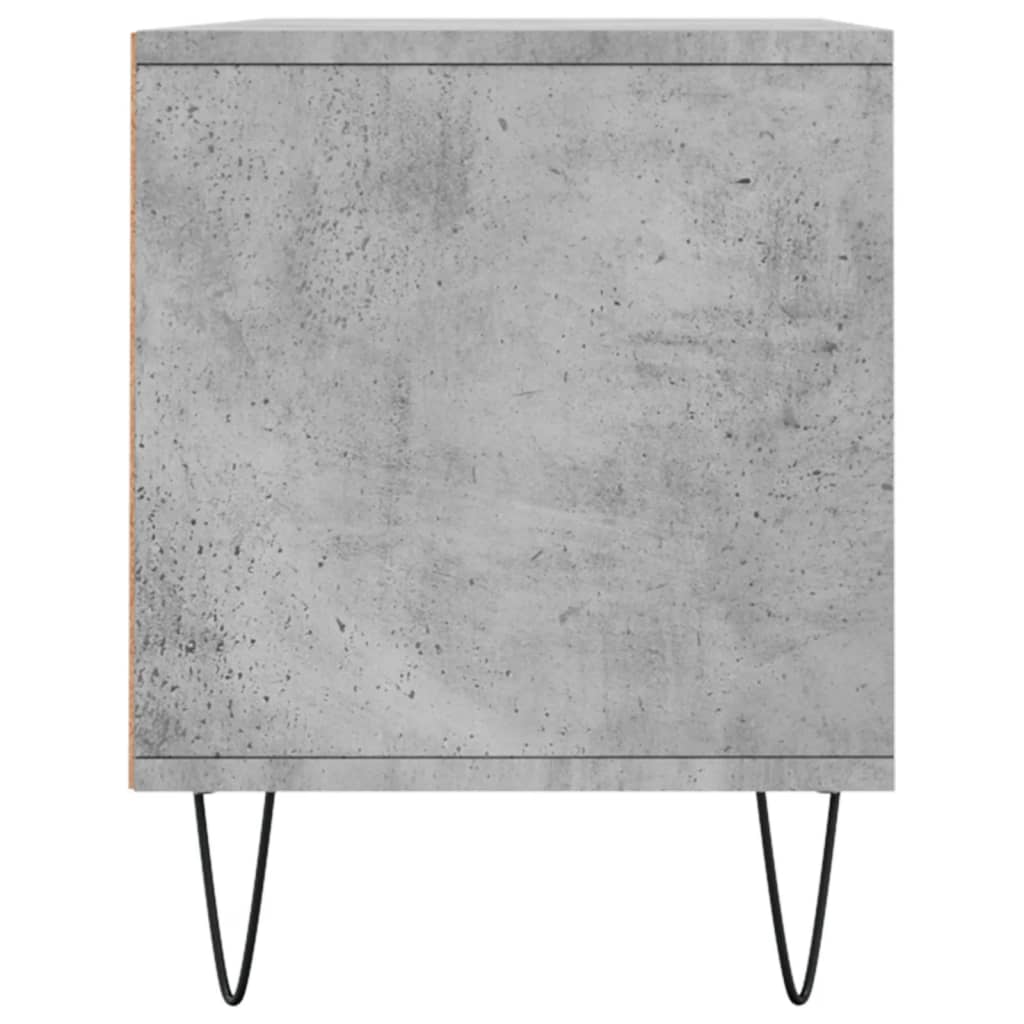 Mobile per TV Grigio Cemento 100x34,5x44,5 cm Legno Multistrato - homemem39
