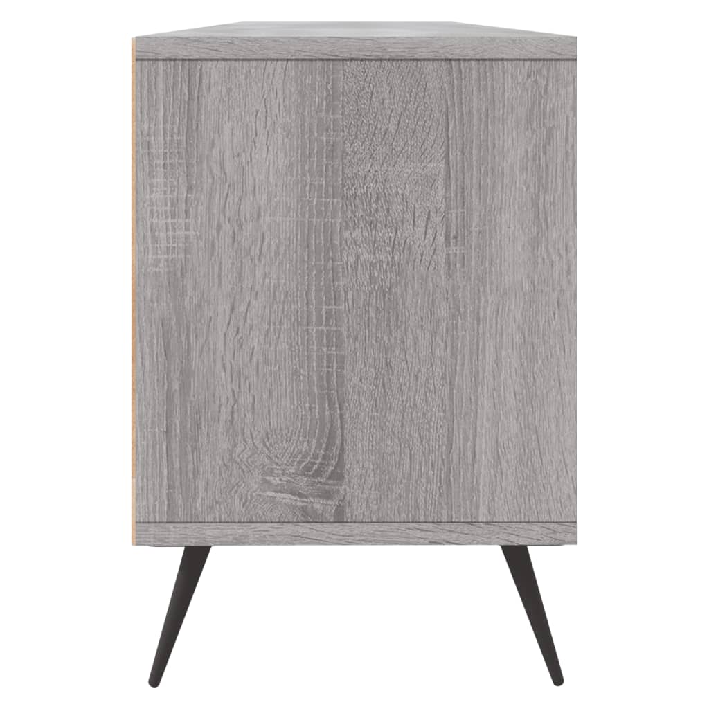 Mobile Porta TV Grigio Sonoma 150x30x44,5 cm Legno Multistrato - homemem39