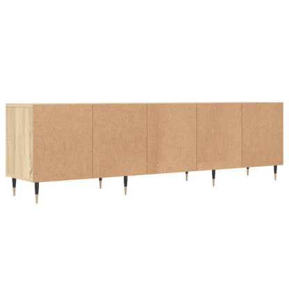 Mobile Porta TV Rovere Sonoma 150x30x44,5 cm Legno Multistrato - homemem39