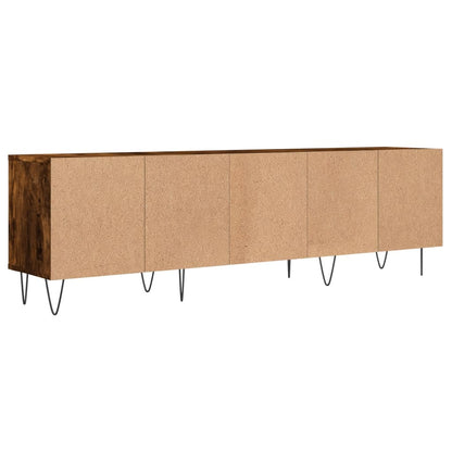 Mobile Porta TV Rovere Fumo 150x30x44,5 cm in Legno Multistrato - homemem39