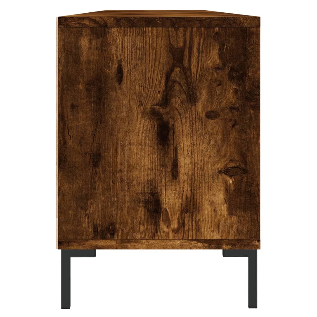 Mobile Porta TV Rovere Fumo 150x30x44,5 cm in Legno Multistrato - homemem39