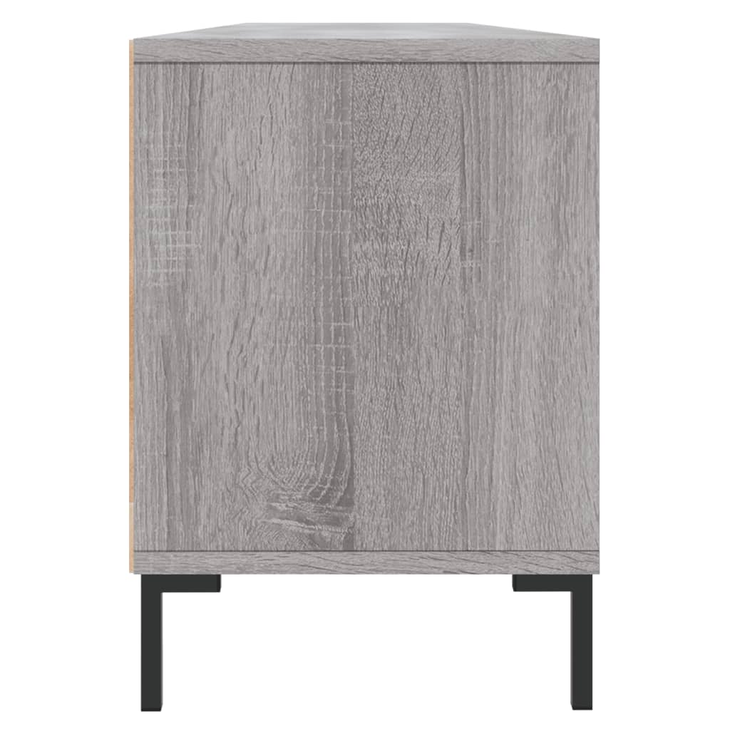Mobile Porta TV Grigio Sonoma 150x30x44,5 cm Legno Multistrato - homemem39