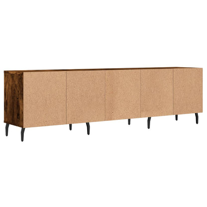 Mobile Porta TV Rovere Fumo 150x30x44,5 cm in Legno Multistrato - homemem39
