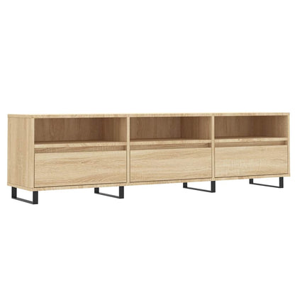 Mobile Porta TV Rovere Sonoma 150x30x44,5 cm Legno Multistrato