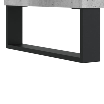 Mobile TV Grigio Cemento 150x30x44,5 cm Legno Multistrato