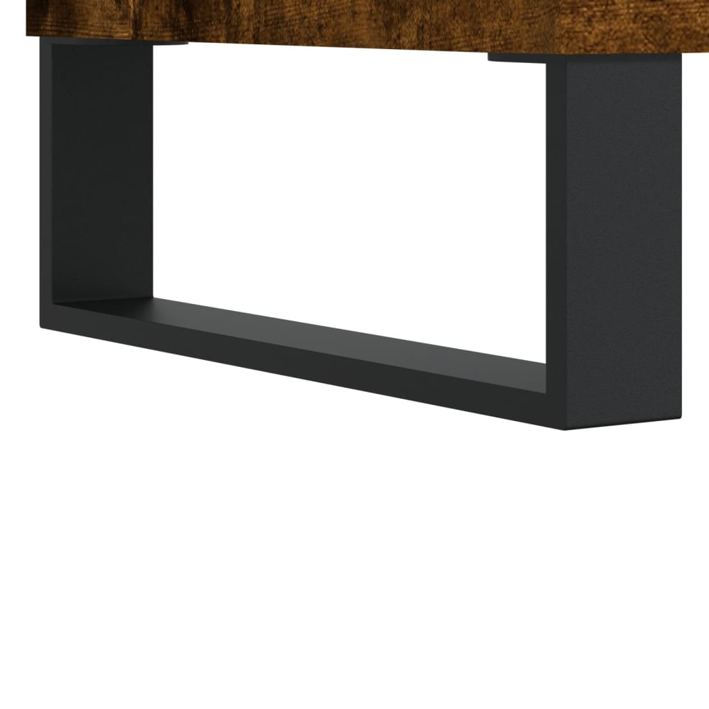 Armadietto Bagno Rovere Fumo 30x30x190 cm in Legno Multistrato | homemem39