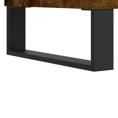 Armadietto Bagno Rovere Fumo 30x30x100 cm in Legno Multistrato | homemem39