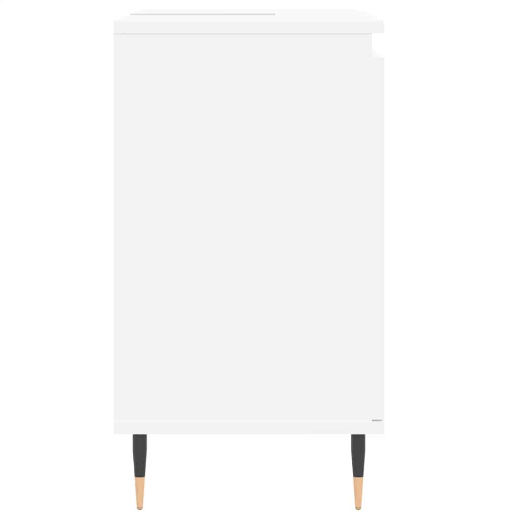 Mobile da Bagno Bianco 58x33x60 cm in Legno Multistrato | homemem39