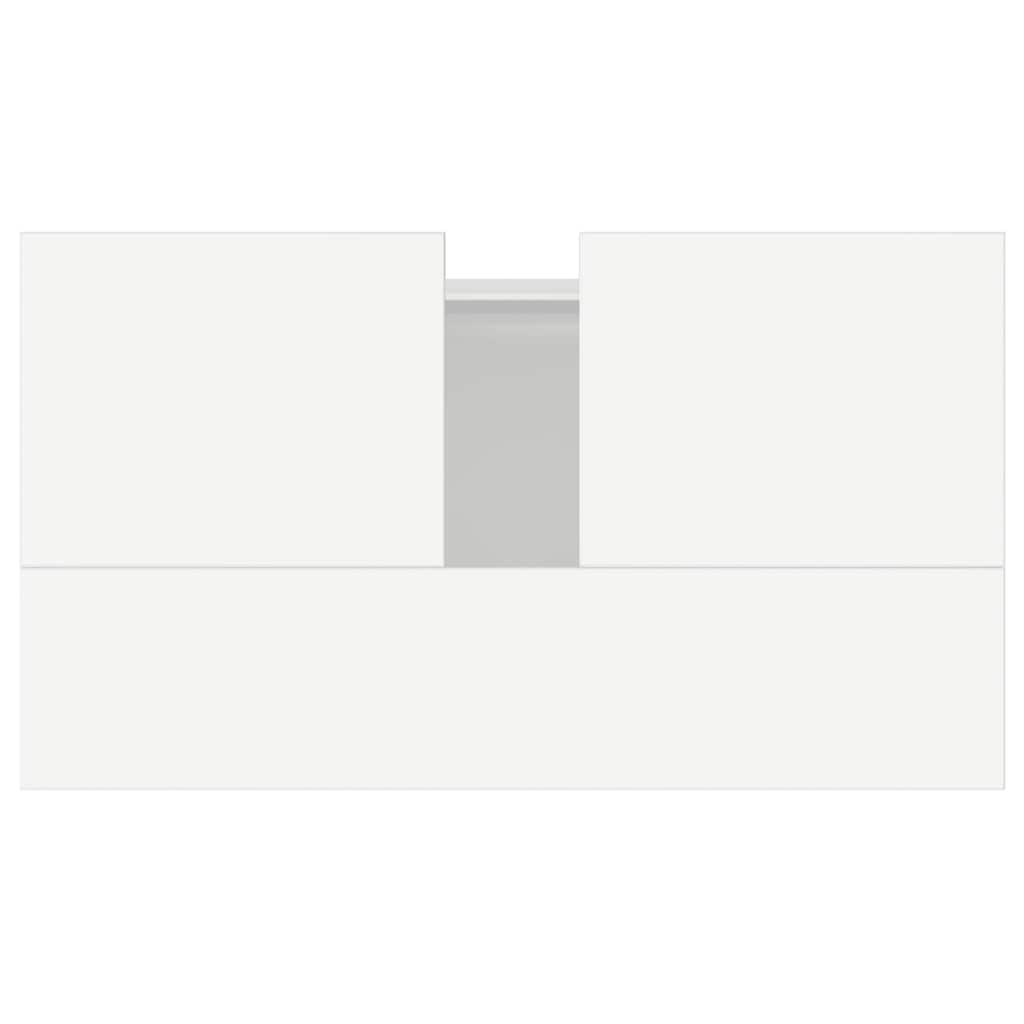 Mobile da Bagno Bianco 58x33x60 cm in Legno Multistrato | homemem39