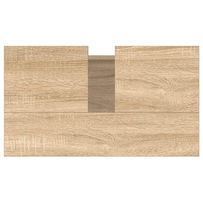 Mobile da Bagno Rovere Sonoma 58x33x60 cm in Legno Multistrato | homemem39