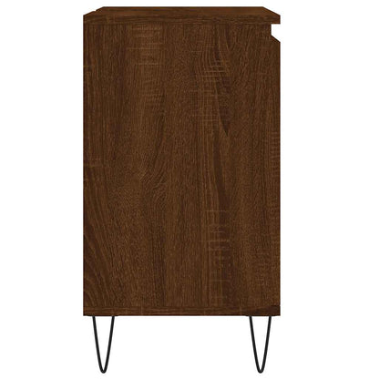 Armadietto Bagno Rovere Marrone 58x33x60cm in Legno Multistrato | homemem39