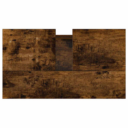 Armadietto Bagno Rovere Fumo 58x33x60 cm in Legno Multistrato | homemem39