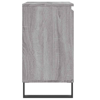 Mobile da Bagno Grigio Sonoma 58x33x60 cm in Legno Multistrato | homemem39