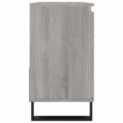 Armadietto Bagno Grigio Sonoma 65x33x60 cm in Legno Multistrato | homemem39