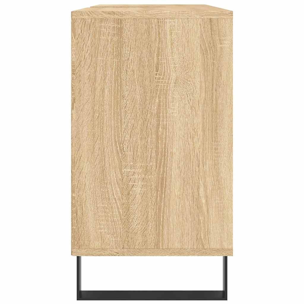 Mobile da Bagno Rovere Sonoma 80x33x60 cm in Legno Multistrato - homemem39