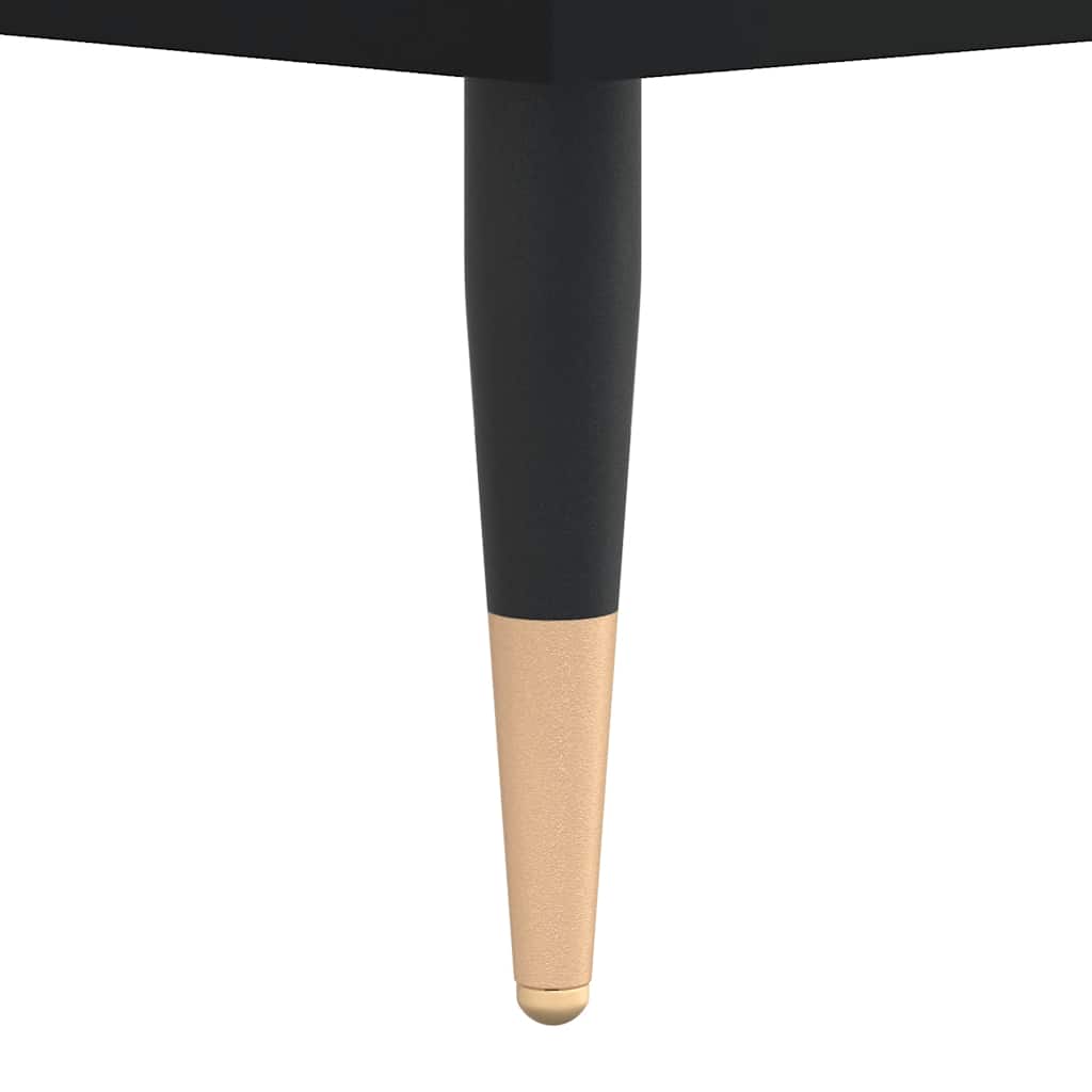 Mobile da Bagno Nero 80x33x60 cm in Legno Multistrato | homemem39