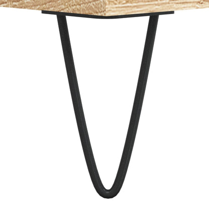 Mobile Porta Dischi Rovere Sonoma 121x38x48cm Legno Multistrato