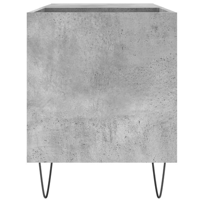 Mobile Porta Dischi Grigio Cemento 85x38x48cm Legno Multistrato - homemem39