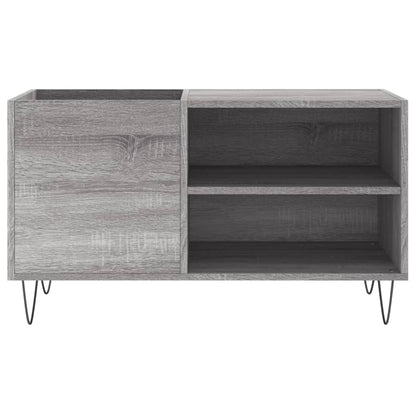 Mobile Porta Dischi Grigio Sonoma 85x38x48 cm Legno Multistrato - homemem39