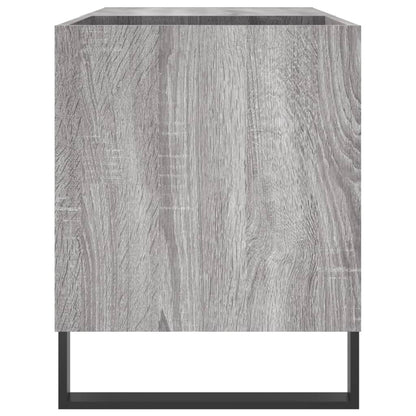 Mobile Porta Dischi Grigio Sonoma 85x38x48 cm Legno Multistrato - homemem39
