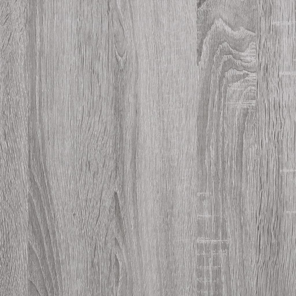 Mobile Porta Dischi Grigio Sonoma 85x38x48 cm Legno Multistrato | homemem39