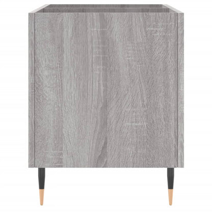 Mobile Porta Dischi Grigio Sonoma 74,5x38x48 Legno Multistrato - homemem39