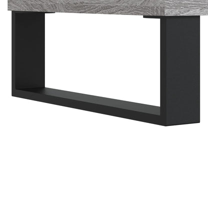 Mobile Porta Dischi Grigio Sonoma 100x38x48cm Legno Multistrato - homemem39